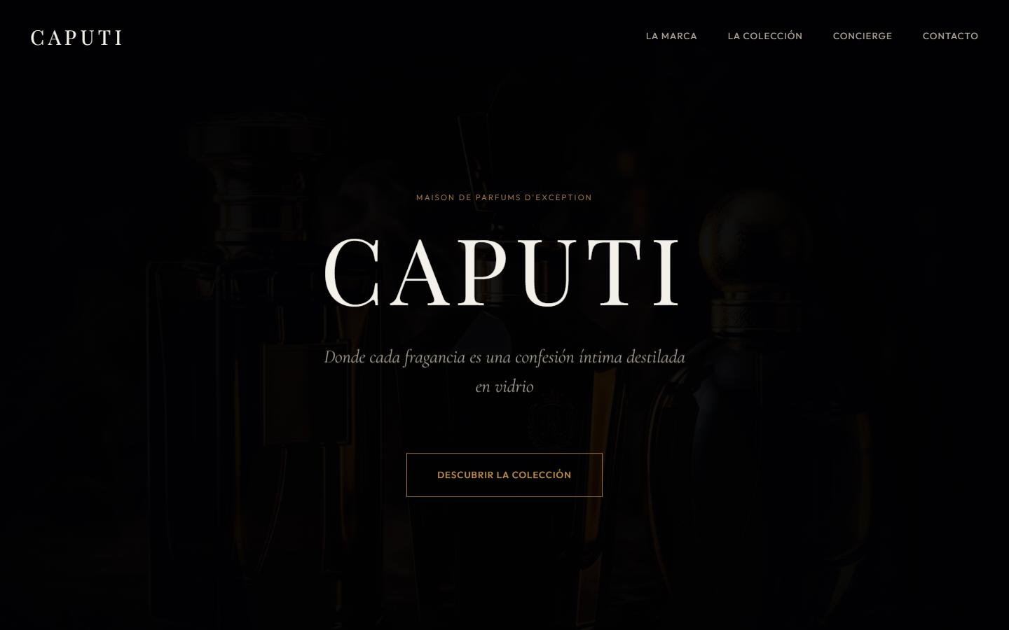 Caputi — E-commerce premium